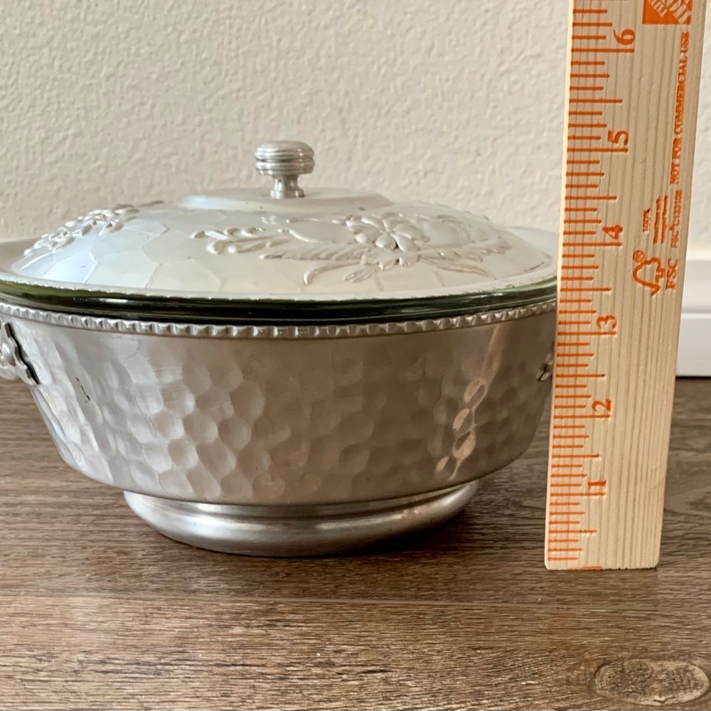 Vintage Aluminum Bowl Dish Nasco Italy - Picture 3 of 12